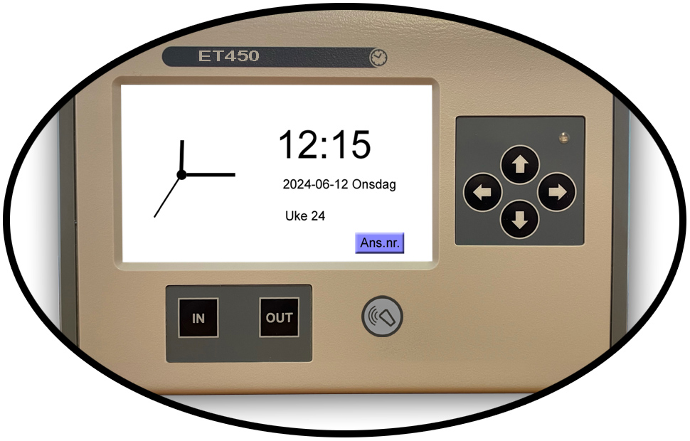 Ny terminal erstatter stemplingsur