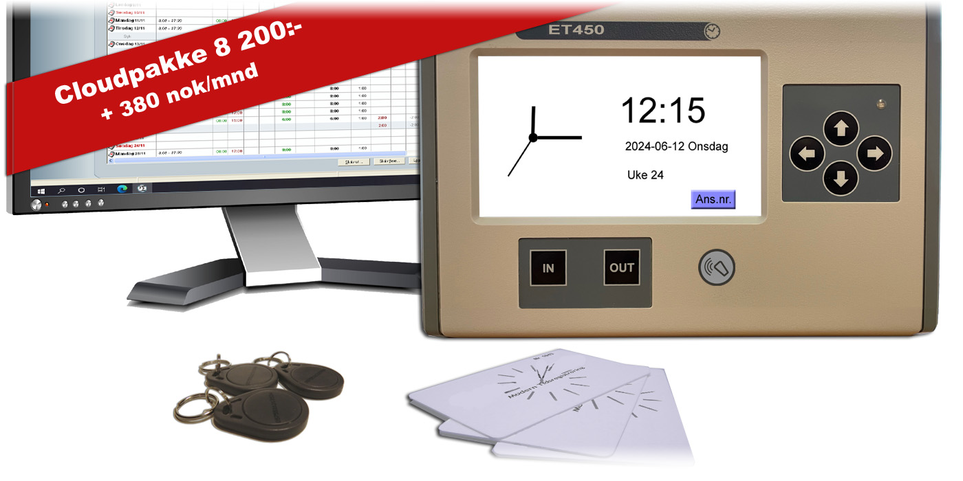 Eksakt Tid Cloudpakke